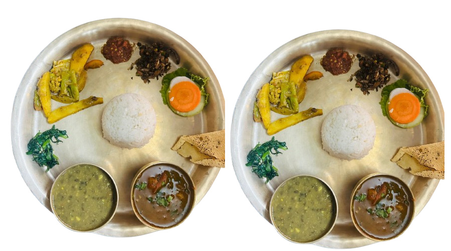 Mutton Maulik Thali